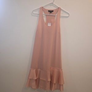 Light peach racerback, flapper style dress